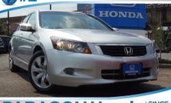 Honda Certified and 3.5L V6 SOHC i-VTEC 24V. Stunning! Talk about MPG! Only one owner, mint with no accidents!**NO BAIT AND SWITCH FEES! Only one other person had the privilege of owning this outstanding-looking 2010 Honda Accord. Honda Certified