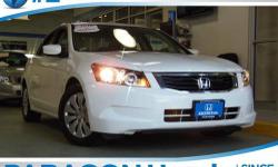Honda Certified. You'll NEVER pay too much at Paragon Honda! Hurry in! Only one owner, mint with no accidents!**NO BAIT AND SWITCH FEES! If you've been aching to find just the right 2010 Honda Accord, then stop your search right here. This is the