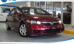 Honda Certified. One-owner! Real gas sipper! Only one owner, mint with no accidents!**NO BAIT AND SWITCH FEES! This outstanding 2010 Honda Civic is the gas-saving vehicle you've been thirsting for. Honda Certified Pre-Owned means you not only get the