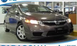 Honda Certified. Real gas sipper! One-owner! Only one owner, mint with no accidents!**NO BAIT AND SWITCH FEES! Be the talk of the town when you roll down the street in this wonderful 2010 Honda Civic. Honda Certified Pre-Owned means you not only get the