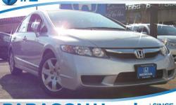 Honda Certified. Gas miser! Fuel Efficient! Only one owner!**NO BAIT AND SWITCH FEES! You won't find a nicer 2010 Honda Civic than this fuel-efficient ride. Honda Certified Pre-Owned means you not only get the reassurance of a 12mo/12,000 mile limited