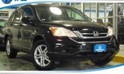 Honda Certified and AWD. Only one owner! Sleek Black! Only one owner, mint with no accidents!**NO BAIT AND SWITCH FEES! Don't pay too much for the charming SUV you want...Come on down and take a look at this attractive-looking 2010 Honda CR-V. You, out on