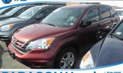 Honda Certified and AWD. Wow! What a sweetheart! Nice SUV! No Games, No Gimmicks, the price you see is the price you pay at Paragon Honda. If you've been thirsting for just the right 2010 Honda CR-V, well stop your search right here. This is the ultimate