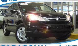 Honda Certified and AWD. Spotless One-Owner! Black Knight! Only one owner, mint with no accidents!**NO BAIT AND SWITCH FEES! Only one other person had the privilege of owning this fantastic 2010 Honda CR-V. Honda Certified Pre-Owned means you not only get
