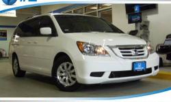 Honda Certified. Spotless One-Owner! Classy White! Only one owner!**NO BAIT AND SWITCH FEES! There isn't a cleaner 2010 Honda Odyssey than this one-owner gem. Awarded Consumer Guide's rating as a 2010 Minivan Best Buy. With just one previous customer,