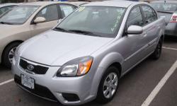All the right ingredients! Power To Surprise! If you demand the best things in life, this wonderful 2010 Kia Rio is the gas-saving car for you. Climb into this great Rio, knowing that it will always get you where you need to go, on time, every time.