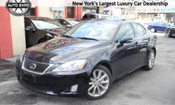 36 MONTHS/ 36000 MILE FREE MAINTENANCE WITH ALL CARS. SUNROOF HEATED LEATHER SEATS TRACTION CONTROL. One-owner! Your lucky day! This charming 2010 Lexus IS is not going to disappoint. There you have it short and sweet! Dont let the drumming of road noise