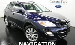 ***#1 NAVIGATION***, ***BOSE AUDIO***, ***CLEAN CAR FAX***, ***HEATED LEATHER***, ***MOONROOF***, ***NON SMOKER***, and ***WE FINANCE***. There are used SUVs, and then there are SUVs like this well-taken care of 2010 Mazda CX-9. This luxury vehicle has it