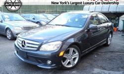 36 MONTHS/ 36000 MILE FREE MAINTENANCE WITH ALL CARS. 4MATIC SPORT PACKAGE HEATED LEATHER SEATS SUNROOF. AND SO MUCH MORE. Fun Fun Fun to drive! You gotta love this good-looking and fun 2010 Mercedes-Benz C-Class because it handles like a dream and keeps