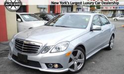 36 MONTHS/ 36000 MILE FREE MAINTENANCE WITH ALL CARS. NAVIGATION REAR VIEW CAMERA 4MATIC SPORT PACKAGE AND MUCH MORE. Hard to find easy to drive! Nicest one in Great Neck! This handsome 2010 Mercedes-Benz E-Class is not going to disappoint. There you have