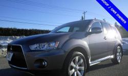 Outlander GT, 4D Sport Utility, 3.0L SOHC V6 MIVEC 24V, 6-Speed Automatic Sportronic with Paddle-Shifter, 4WD, 100% SAFETY INSPECTED, MOONROOF, NEW ENGINE OIL FILTER, ONE OWNER, SERIUS SATTELITE RADIO, and SERVICE RECORDS AVAILABLE. This 2010 Outlander is
