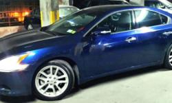******TOP OF THE LINE******
2010 Nissan Maxima 3.5L SV in Navy Blue/Charcoal leather
LOADED! w/ Premium and Technology Pkgs. plus Custom Features
????NO Other Maxima Has As May High-end Features As This One ????
PRICED TO SELL by Original Owner with clear