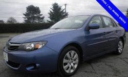 Impreza 2.5i, 4D Sedan, 4-Speed Automatic with Overdrive, AWD, 1 OWNER CLEAN AUTOCHECK, 100% SAFETY INSPECTED, and SERVICE RECORDS AVAILABLE. If you demand the best, this terrific 2010 Subaru Impreza is the car for you. When H20 starts showing up in the