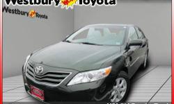 Expect nothing less than a sharp sedan stocked with convenient features on this dependable Certified 2010 Toyota Camry. Extra features such as power mirrors, dual glove compartments, an auxiliary audio input, an MP3 player, daytime running lamps, vehicle