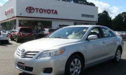 2010 CAMRY-LE-4CYL-FWD. METALIC SILVER, ASH INTERIOR. TOYOTA CERTIFIED WITH 1.9% FINANCING AVAILABLE UP TO 60 MONTHS. THIS VEHICLE ALSO RECEIVES OUR EXCLUSIVE LIFETIME POWERTRAIN WARRANTY. CALL US TODAY TO SCHEDULE YOUR TEST DRIVE. 877-280-7018.
Our