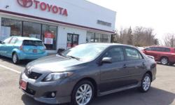 2010 TOYOTA COROLLA S - 16 INCH ALLOY WHEELS - SPORT SEATS - FOG LAMPS - REAR SPOILER - REMOTE KEY LESS ENTRY - POWER WINDOWS - POWER LOCKS - GREAT CONDITION - CLEAN CARFAX REPORT - EXCELLENT ON GAS - PRICED TO SELL
Our Location is: Interstate Toyota