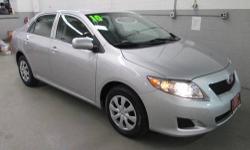 Corolla LE, 1.8L I4 DOHC Dual VVT-i, 4-Speed Automatic, Magnetic Gray Metallic, 1.9% available, BOUGHT HERE AND SERVICED HERE!!, BUY WITH CONFIDENCE***NOT AN AUCTION CAR**, CLEAN VEHICLE HISTORY....NO ACCIDENTS!, JUST CAME OFF LEASE, NEW TIRES, REMAINDER