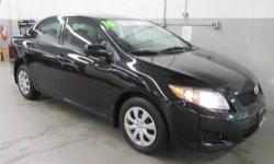 Corolla LE, 1.8L I4 DOHC Dual VVT-i, 4-Speed Automatic, Black Sand Pearl, BOUGHT HERE AND SERVICED HERE!!, BUY WITH CONFIDENCE***NOT AN AUCTION CAR**, FRESH TRADE IN, just like new but thousands less, and very clean unit. THIS PLATINUM LINE VEHICLE