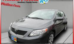 Comfort, style and efficiency all come together in the Certified 2010 Toyota Corolla. This Corolla has traveled 56,271 miles, and is ready for you to drive it for many more. It comes with a complete CarFax Vehicle History Report, showing you its exact