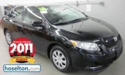 Super gas saver! Outstanding fuel economy! How do you beat the price at the pump? Just try this this fuel-efficient 2010 Toyota Corolla on for size, that's how. Toyota Certified Pre-Owned means you not only get the reassurance of a 12mo/12,000 mile