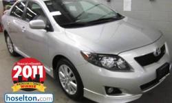 CLEAN VEHICLE HISTORY....NO ACCIDENTS! And ONE OWNER. Gas miser! Talk about MPG! This charming 2010 Toyota Corolla is the gas-saving ride you've been hunting for. Toyota Certified Pre-Owned means you not only get the reassurance of a 12mo/12,000 mile