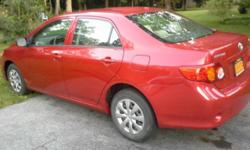RED 2010 Totota Corolla LE very clean. Like the way we received it from Toyota Dealer Maintained and like the day purchased. Transferable Toyota platinum warranty 100k or 7 year. This Add On from Toyota was 2200.00 1 Year ago!
KBB $12,500 This car is in