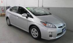 Prius II, Toyota Certified, 1.9% available, CLEAN VEHICLE HISTORY....NO ACCIDENTS! Just came off lease, BRAND NEW TIRES and ONE OWNER. Great fuel economy! Want to stretch your purchasing power? Well take a look at this durable, reliable 2010 Toyota Prius.