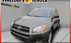 You'll start looking for excuses to drive once you get behind the wheel of this four-wheel-drive Certified 2010 Toyota RAV4! It's equipped with auto-off halogen headlamps, an auxiliary audio input, a stylish rear spoiler, a multi-function center console,