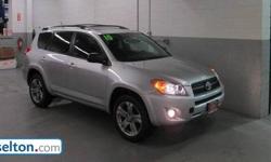 Sport model! Toyota Certified, 4WD, 1.9% available, 90 days w/ no payment available, CLEAN VEHICLE HISTORY....NO ACCIDENTS!, MOONROOF, NEW BRAKES, NEW TIRES, and OFF LEASE. How sweet is this charming, one-owner 2010 Toyota RAV4? This gas-saving RAV4, with