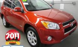 RAV4 Limited, Toyota Certified, 4WD, lease turn in, LEATHER, MOONROOF, and NEW TIRES. Lots of room for a small SUV Imagine yourself behind the wheel of this superb 2010 Toyota RAV4. Toyota Certified Pre-Owned means you not only get the reassurance of a