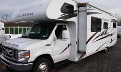 Type of RV: Class C
Year: 2011
Make: Four Winds
Model: Chateau
Length: 31
Mileage: 5900
Fuel Capacity: 55
Fuel Type: Gas
Engine Model: 305hp Triton V10
# of slide-outs: 2
Sleeps how many: 10
Number of A/C Units: 2
Awnings: 2
Total Horse Power: 305