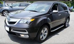 The ebony leather interior of this 2011 Acura MDX makes a stylish statement no matter where you're headed. It comes with a 3.70 liter 6 CYL. engine. Replace existing bulky garage door openers with a Homelink System. This vehicle comes with a sunroof.