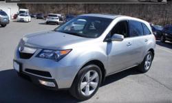 You've never felt safer than when you cruise with anti-lock brakes, a backup camera, blind spot sensors, BLIS Blind Spot Information System, downhill assist control and stability control in this 2011 Acura MDX TECH. It has a 3.70 liter 6 CYL. engine. This