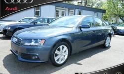 INCREDIBLE CONDITION! LOADED METEOR GRAY OVER GRAY LEATHER INTERIOR 2011 A4 2.0T QUATTRO SEDAN WITH ONLY 17K MILES! LOADED WITH HEATED SEATS, IPOD, BLUETOOTH, AND MUCH MORE! AUDI CERTIFIED WITH UP-TO SIX YEARS OR 100,000 MILES OF COVERAGE! NO GAMES NO
