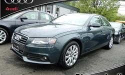 NAVIGATION! AUDI CERTIFIED! IMMACULATE CONDITION! 2011 A4 QUATTRO SEDAN METEOR GRAY OVER GRAY LEATHER INTERIOR LOADED WITH PREMIUM PLUS PACKAGE (XENON HEADLIGHTS) AND NAVIGATION WITH REAR VIEW CAMERA! PRICED TO MOVE, AUDI CERTIFIED WITH UP-TO SIX YEARS OR