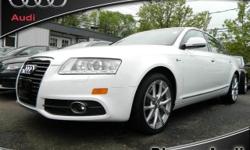 RARE COLOR COMBINATION! LOADED IBIS WHITE OVER AMARETTO LEATHER INTERIOR 2011 A6 QUATTRO SDEAN LOADED WITH PREMIUM PLUS, NAVIGATION, COLD WEATHER PACKAGE, AND MUCH MUCH MORE! AUDI CERTIFIED WITH UP-TO SIX YEARS OR 100,000 MILES! ONLY 25K MILES! NO GAMES