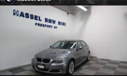 Hassel BMW Mini presents this CARFAX 1 Owner 2011 BMW 3 SERIES 4DR SDN 328I XDRIVE AWD with just 12020 miles. Represented in SPACE_GY_METALLIC. Fuel Efficiency comes in at 25 highway and 17 city. Recently reduced to $27998 and at $4727 below Kelly Blue