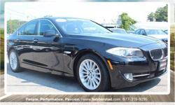 LOW MILES - 35,369! 535i xDrive trim, Jet Black exterior. Sunroof, Onboard Communications System, iPod/MP3 Input, Dual Zone A/C, Keyless Start, Premium Sound System, Turbo, Alloy Wheels, All Wheel Drive, Overhead Airbag. CLICK ME!======KEY FEATURES ON