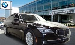 BMW Certified, GREAT MILES 23,798! 750Li xDrive trim, Black Sapphire Metallic exterior. Nav System, Moonroof, Heated Leather Seats, All Wheel Drive, Rear Air, Aluminum Wheels, Turbo Charged Engine, Head Airbag. SEE MORE!DRIVE THE 7 SERIES WITH