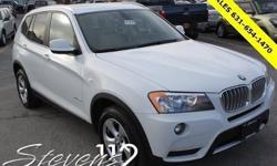 Steven's Means Savings. 8-Speed Automatic Steptronic. Quick on its toes. Manufacturing know-how and how! No dealer fees on this listing are included! Looking for an amazing value on a great 2011 BMW X3? Well, this is IT! It is nicely equipped with
