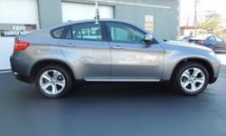 TAKE A LOOK AT THIS SPACE GRAY METALLIC 2011 BMW X6 WITH 30,196 MILES, 2 PREVIOUS OWNERS, HAS BEEN DEALER MAINTAINED, AND HAS A CLEAN CARFAX REPORT! THIS BMW X6 IS EQUIPPED WITH A 3.0L I6 TURBOCHARGED ENGINE, AUTOMATIC AWD ALL WHEEL DRIVE TRANSMISSION,