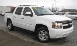 ***CLEAN VEHICLE HISTORY REPORT***, ***ONE OWNER***, and ***PRICE REDUCED***. Avalanche 1500 LT LT1, 4D Crew Cab, 6-Speed Automatic, 4WD, and White. Set down the mouse because this 2011 Chevrolet Avalanche 1500 is the truck you've been looking for. Why