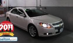 Malibu LTZ, ***NOT AN AUCTION CAR**, 1.9% available, bluetooth, hot seats, JUST LIKE BRAND NEW**, LEATHER, and MOONROOF. There is no better time than now to buy this fully-loaded 2011 Chevrolet Malibu. Designated by Consumer Guide as a Recommended Midsize