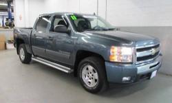 Silverado 1500 LT, GM Certified, Crew Cab, Vortec 5.3L V8 SPI VVT Flex Fuel, 6-Speed Automatic, 4WD, Blue Granite Metallic, 1.9% available, a very hard to find unit, BOUGHT HERE AND SERVICED HERE!!, BUY WITH CONFIDENCE, LOCALLY OWNED AND MAINTAINED,