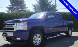 Silverado 1500 LT, 4D Extended Cab, 6-Speed Automatic, 4WD, 100% SAFETY INSPECTED, NEW ENGINE OIL FILTER, ONSTAR, SERVICE RECORDS AVAILABLE, TRAILERING PACKAGE, and XM RADIO. Tired of the same mundane drive? Well change up things with this reliable 2011