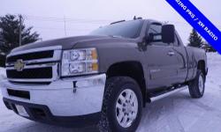Silverado 2500HD LT, 4D Extended Cab, Vortec 6.0L V8 SFI VVT, 4WD, 100% SAFETY INSPECTED, NEW AIR FILTER, NEW ENGINE OIL FILTER, ONE OWNER, ONSTAR, REAR BACKUP SENSOR, SERVICE RECORDS AVAILABLE, TRAILERING PACKAGE, and XM RADIO. Are you still driving