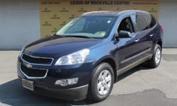 2011 Chevy Traverse with 35,174 miles**Cloth Seats**AM/FM/CD PLAYER**Only 1 Owner** Clean Auto Check means NO accidents on this car**Auto check scored this vehicle 94 from a (85-90) score**Oil and Filter Change**New Wiper Blades** WHY BUY FROM LEXUS OF