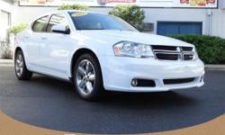 (631) 238-3287 ext.133
Check out this 2011 Dodge Avenger Lux. This Avenger comes equipped with these options: Speed control, Tinted glass windows, Traction control, Premium fog lamps, Active head restraints, Air conditioning w/auto temp control,