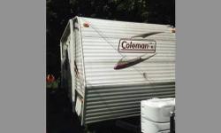 2011 Coleman 198db camper in great condition. Original Owner, This camper comfortably sleeps 6 full bathroom tub,shower, kitchen area with fridge, freezer, microwave, and stovetop. Also has 19" TV with DVD and camper has cable hookup. Also included is all