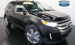 ***20"" CHROME WHEELS***, ***CLEAN CAR FAX***, ***MOONROOF***, ***NAVIGATION***, ***ONE OWNER***, and ***TRAILER TOW***. What a looker! This great 2011 Ford Edge is the one-owner SUV you have been hunting for. New Car Test Drive said it ""...accelerates
